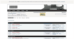 Desktop Screenshot of forum.sevenstring.pl